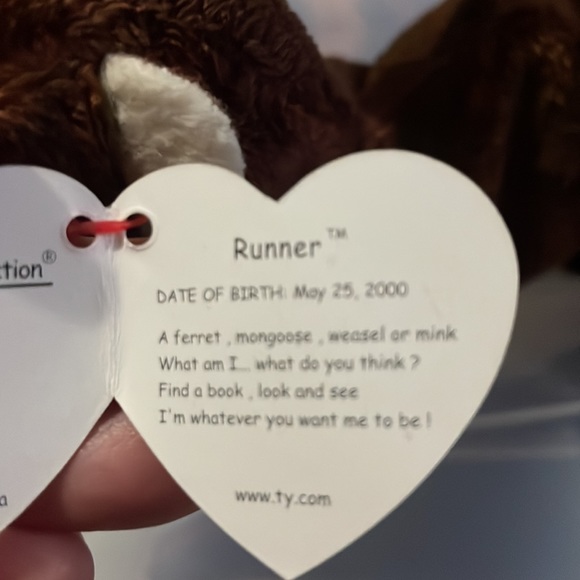 Rare beanie baby otter runner 2000 - Picture 4 of 4